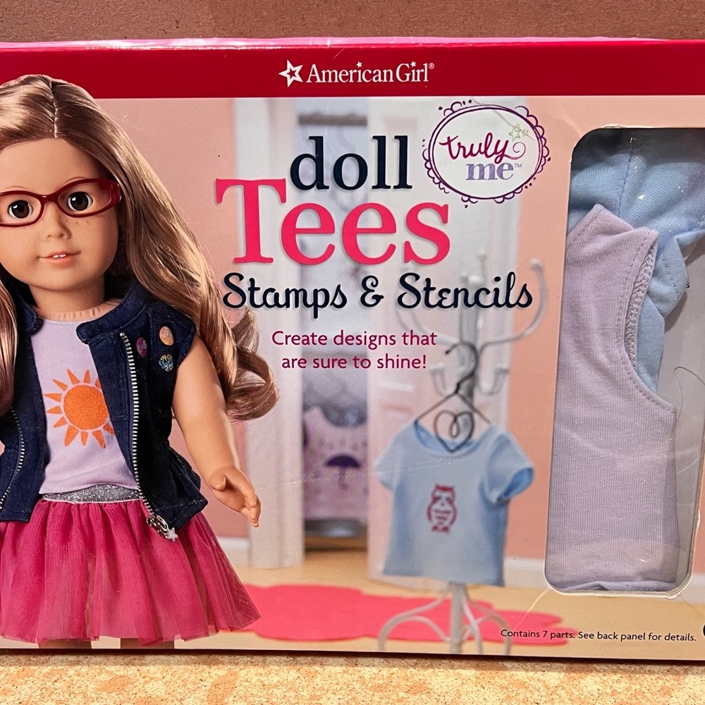 American Girl Pink Doll Accessories Set
